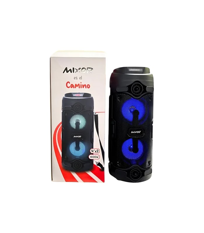 Parlante Mixor Camino-min Parlante Mixor Camino Portátil - Compacto con BT y Luces para Aventuras - Image 1