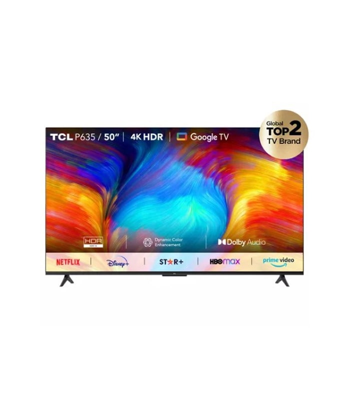 TCL L50P635-min Smart TV TCL 50" Google L50P635 UHD 4K - Pantalla Vibrante con Google TV y Dolby - Image 1